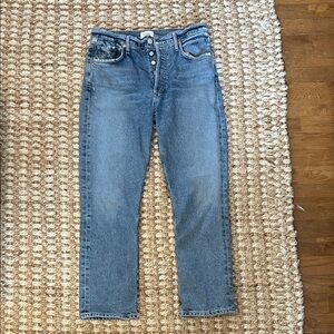 Citizens Of Humanity Jolene straight ankle jeans